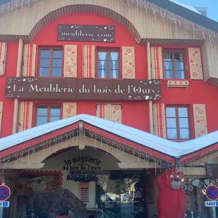Grand Appartement Aux Rousses Au Dessus De La Meublerie Du Bois De L'Ours Les Rousses Zewnętrze zdjęcie